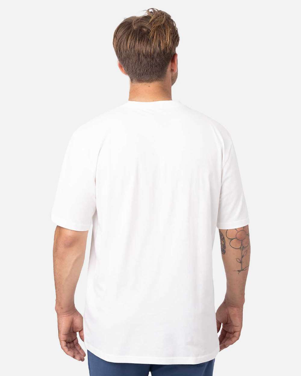 Reclaimist Vibes T-Shirt - OnModelBack - B845E9002 - White Mist