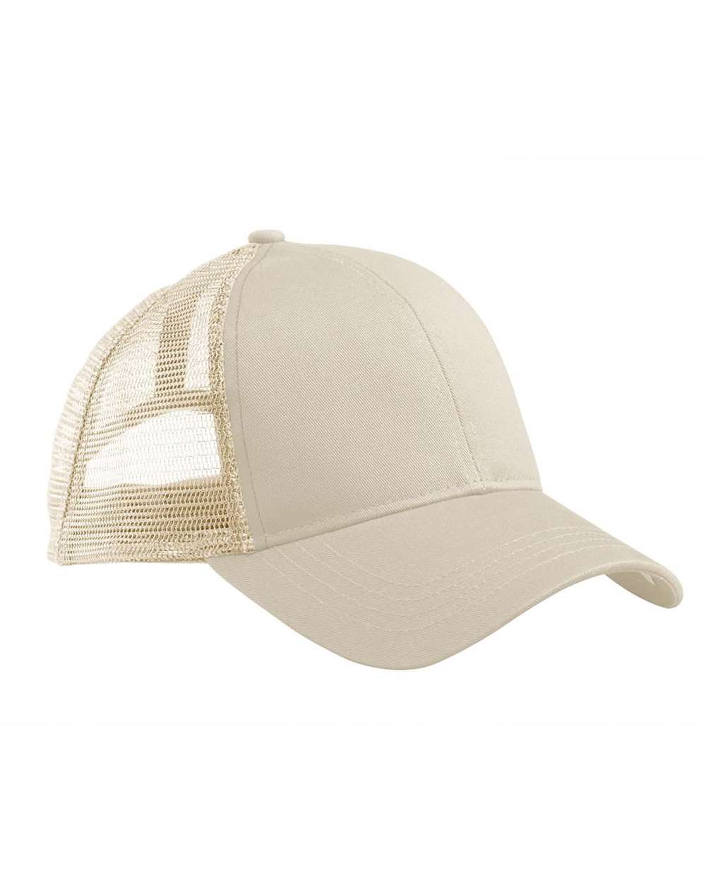 Eco Trucker Cap - Front - B873E9120 - Oyster/ Oyster