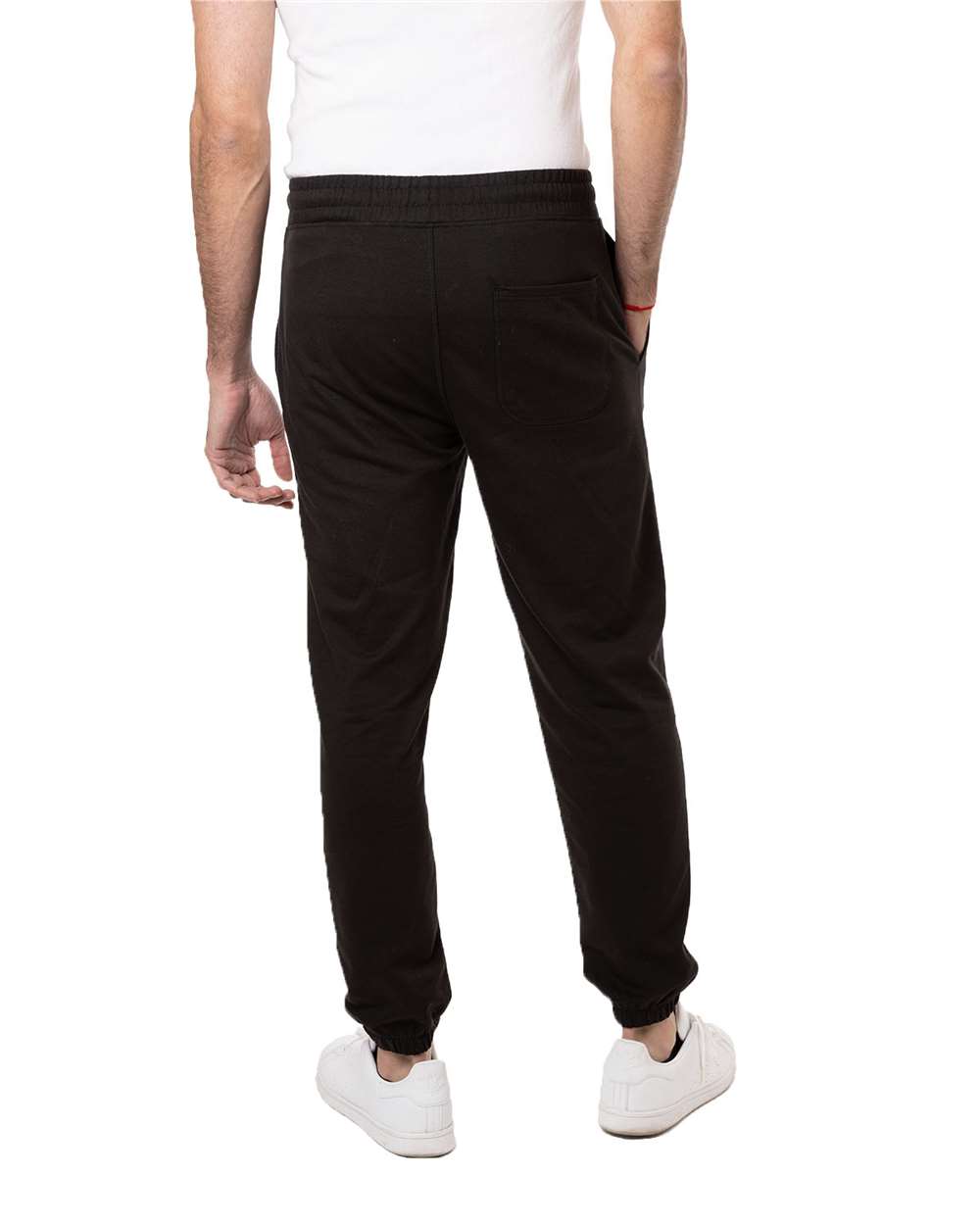 Unisex Motion Joggers - OnModelBack - B859E9503 - Black