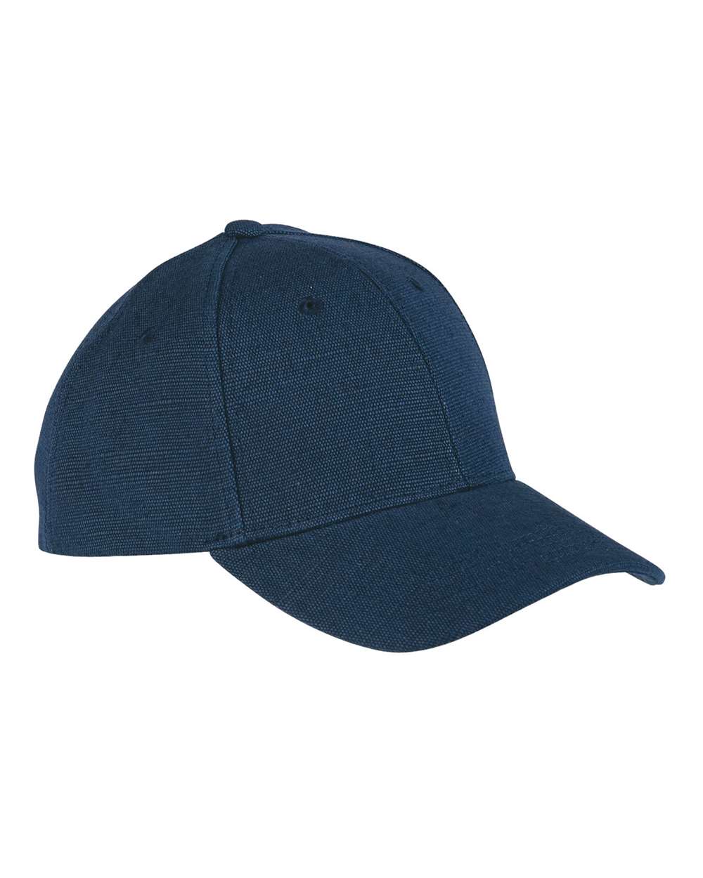 Hemp Blend Cap - Front - B875E9650 - Navy