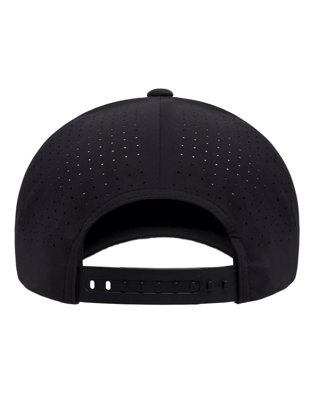 Delta® Snapback Perforated Cap - Back - B33695500 - Black