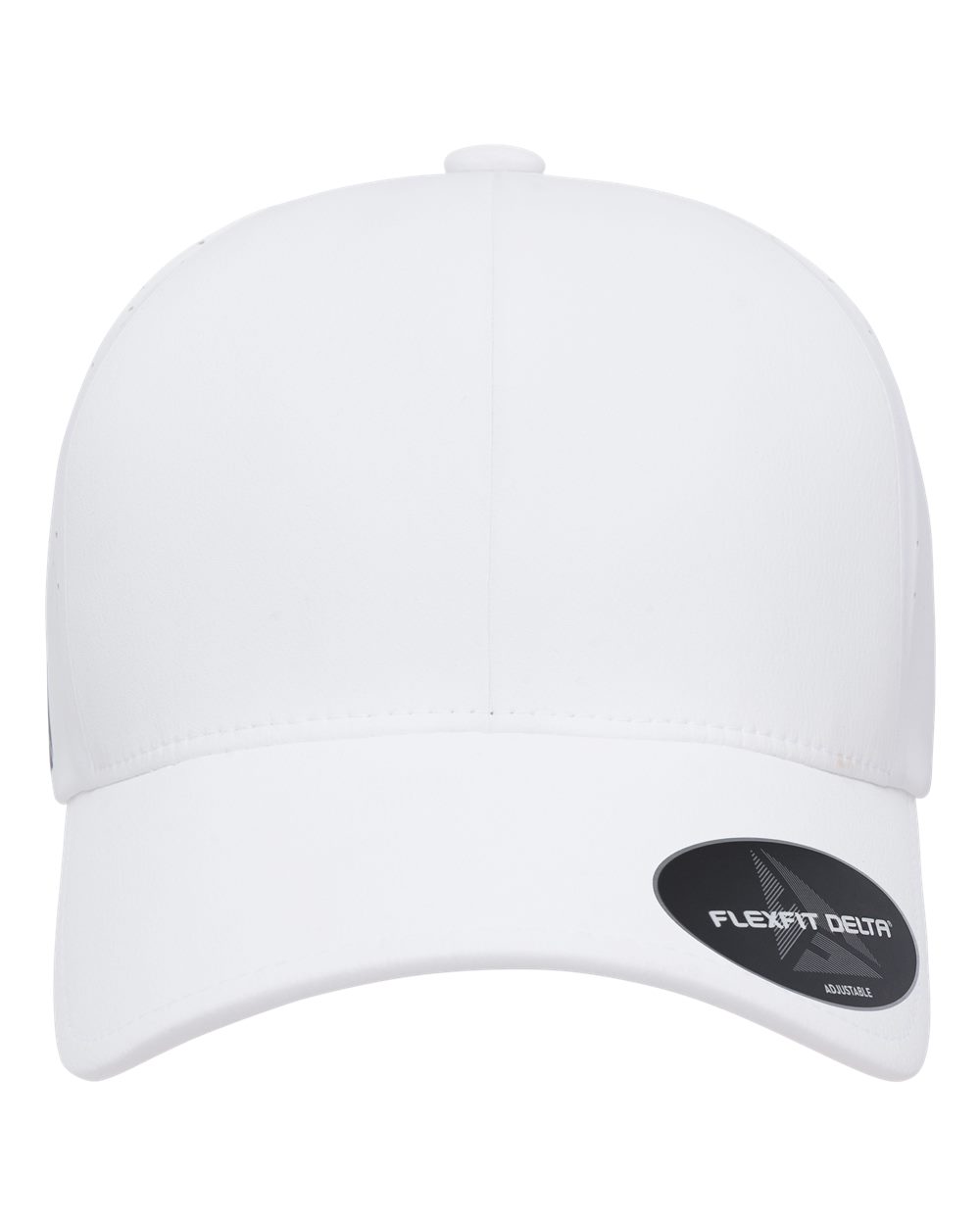 Delta® Snapback Perforated Cap - Front - B33695000 - White