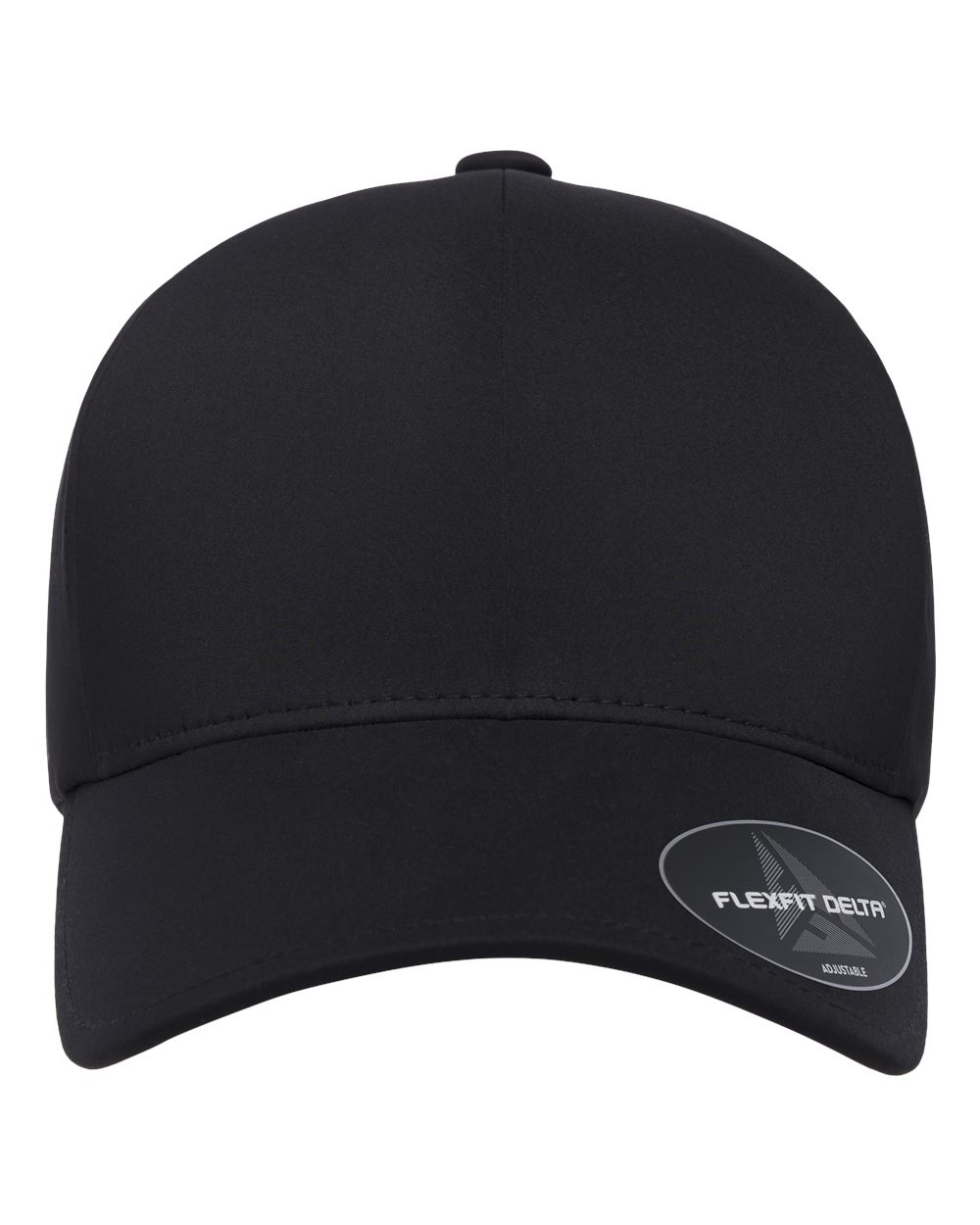 Delta® Snapback Perforated Cap - Front - B33695500 - Black