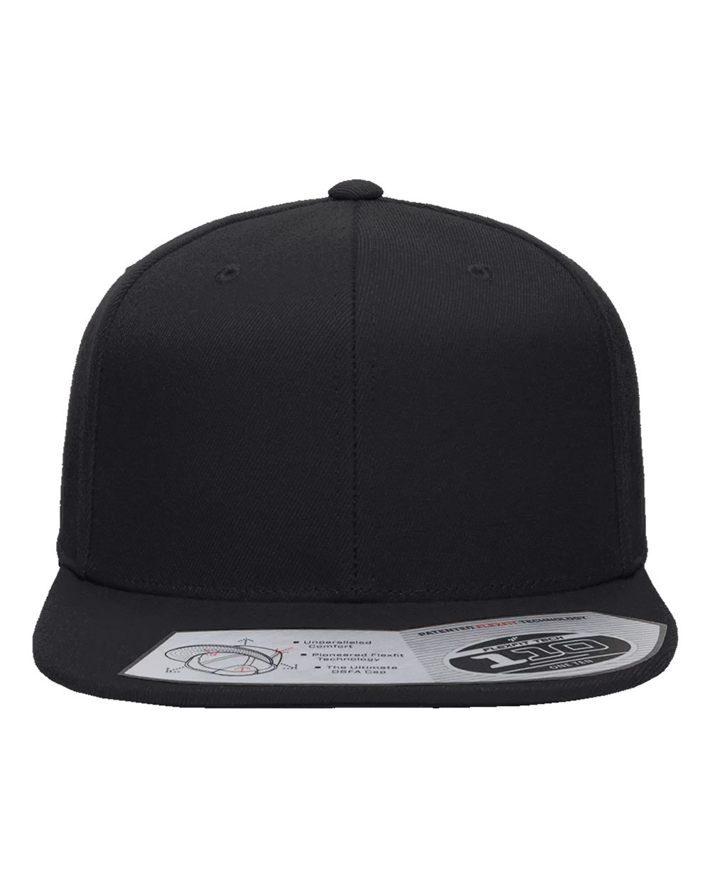 110® Snapback Cap - Front - B21995500 - Black