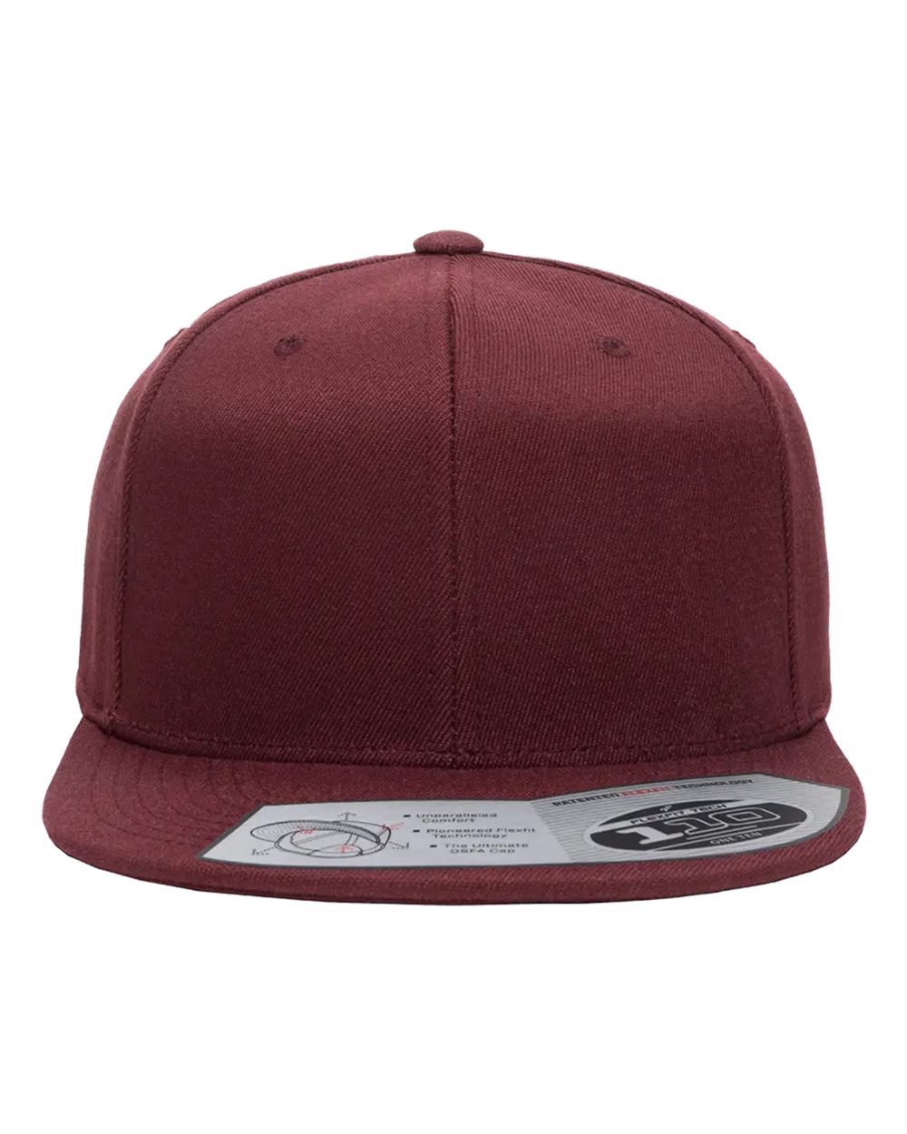 110® Snapback Cap - Front - B21995560 - Maroon