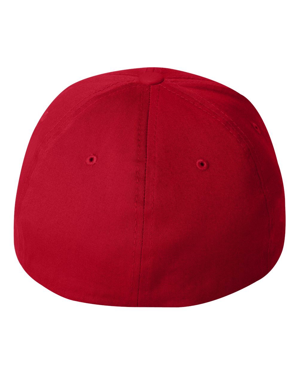 V-Flexfit® Cotton Twill Cap - Back - B24495703 - Red