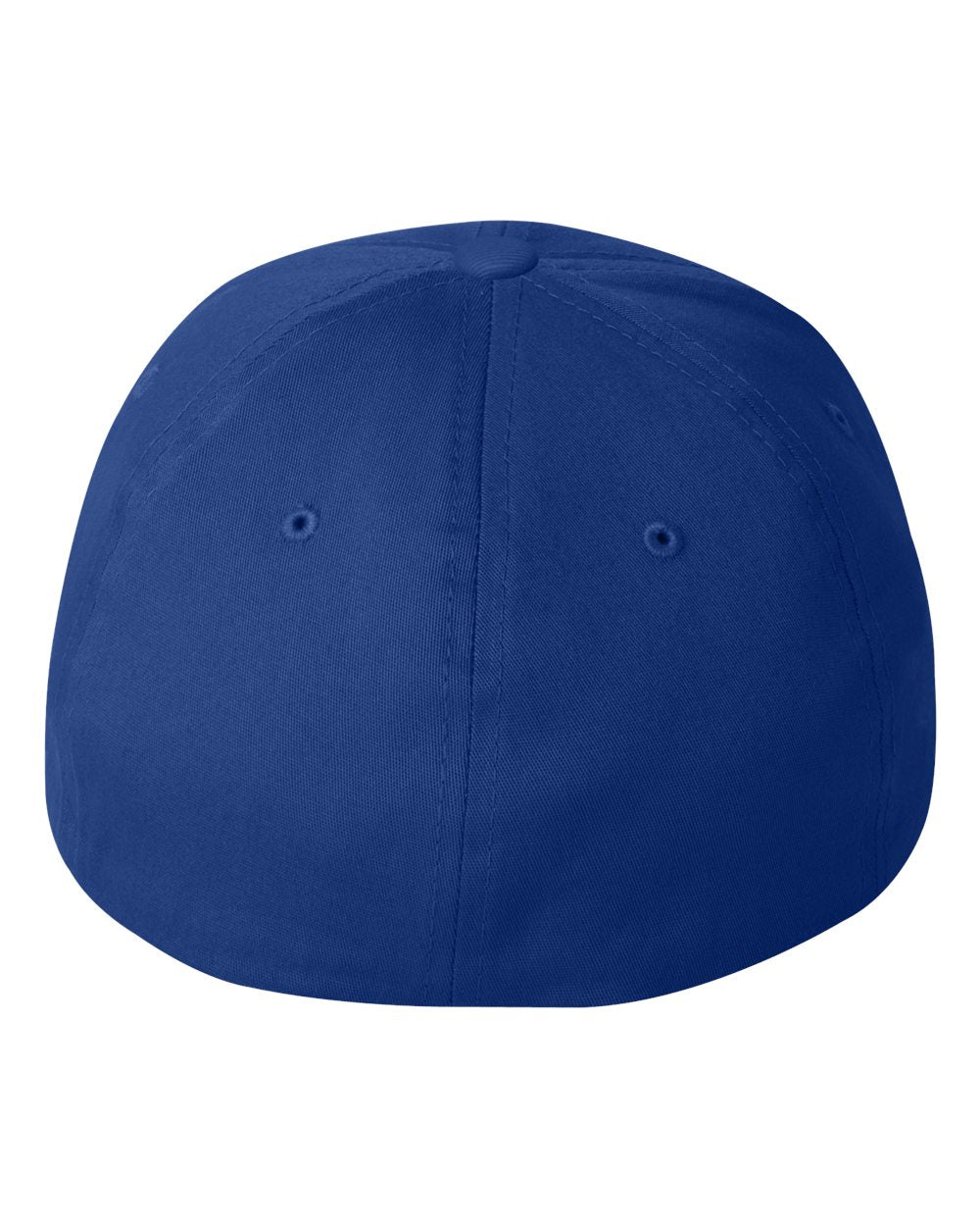 V-Flexfit® Cotton Twill Cap - Back - B24495753 - Royal Blue