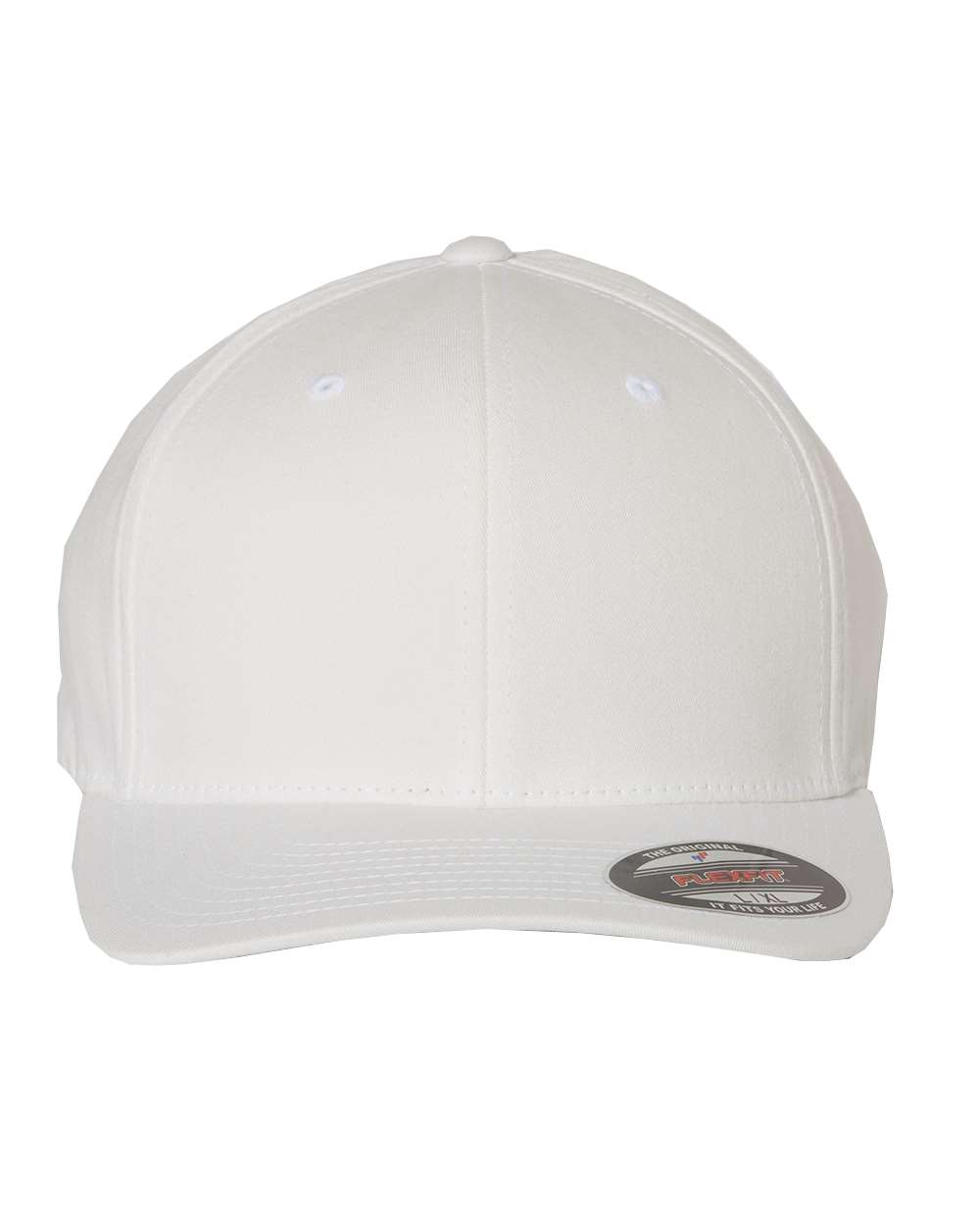 V-Flexfit® Cotton Twill Cap - Front - B24495003 - White