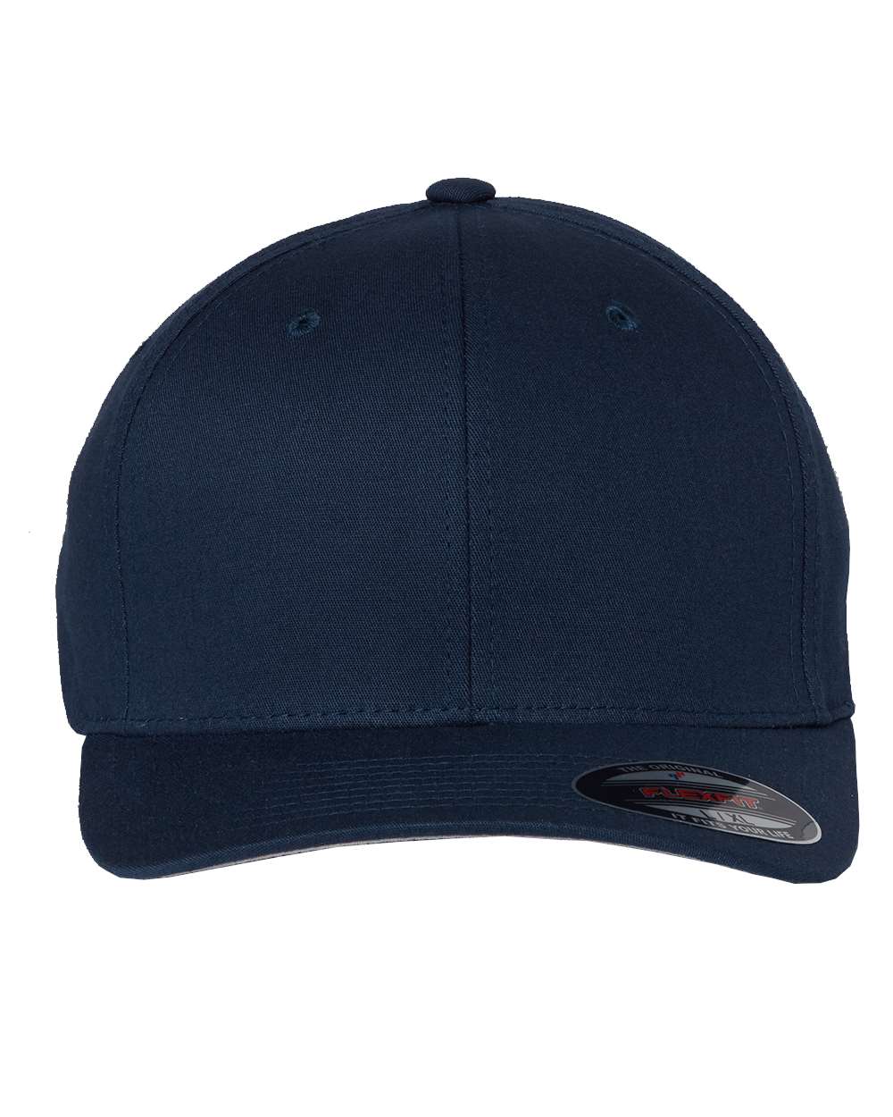 V-Flexfit® Cotton Twill Cap - Front - B24495653 - Navy