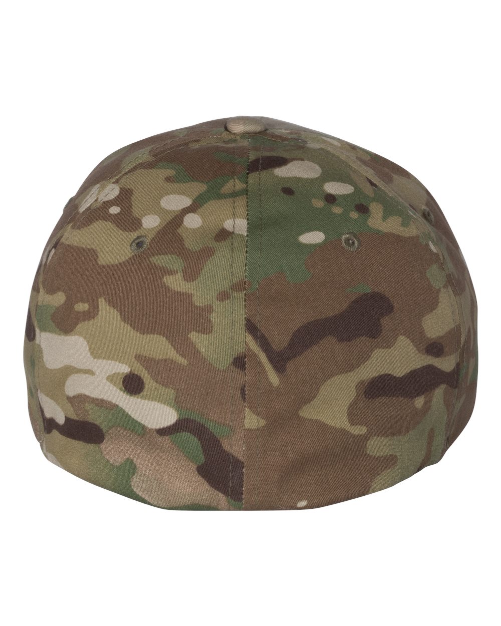 Cotton Blend Cap - Back - B26095563 - Multicam Green