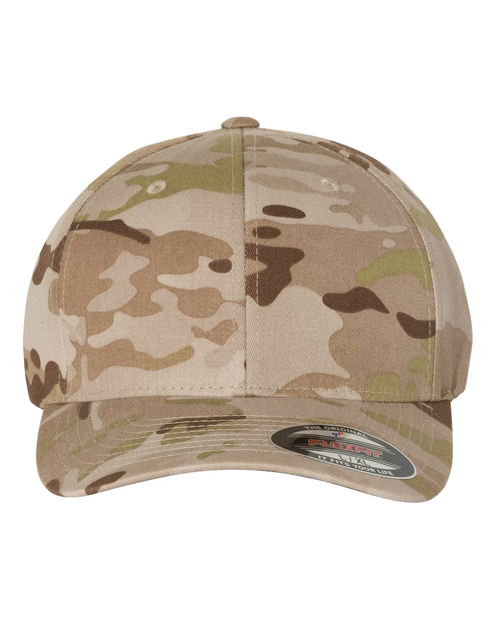 Cotton Blend Cap - Front - B26095033 - Multicam Arid