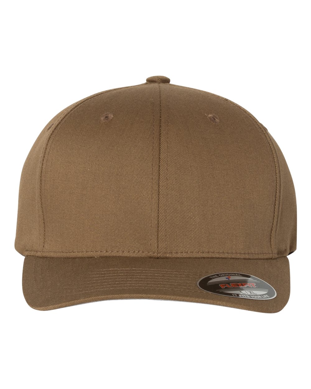 Cotton Blend Cap - Front - B26095053 - Coyote Brown