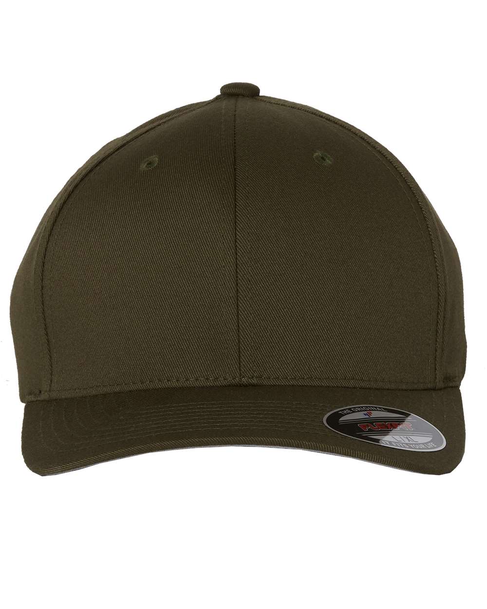 Cotton Blend Cap - Front - B26095643 - Olive