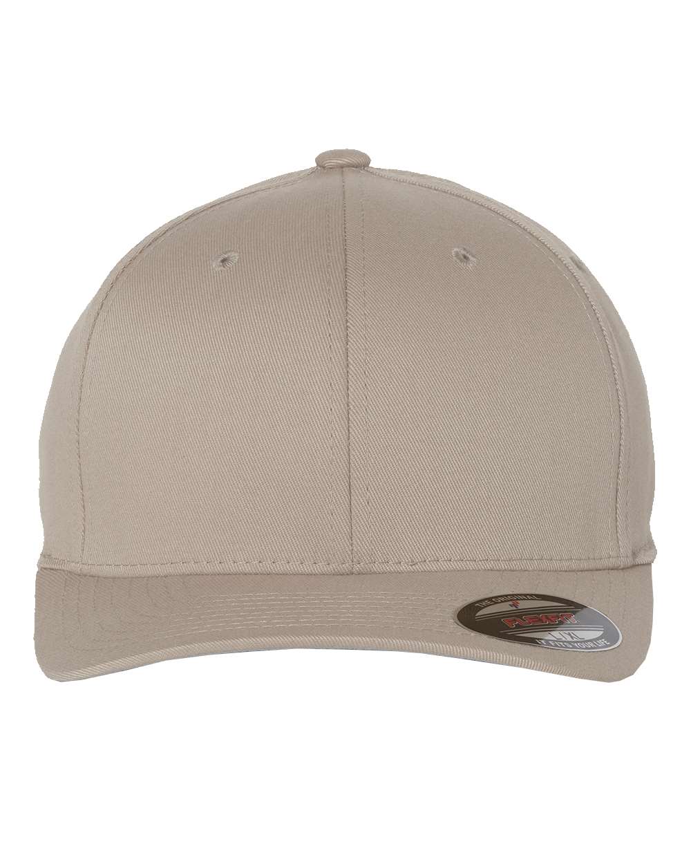 Cotton Blend Cap - Front - B26095773 - Khaki