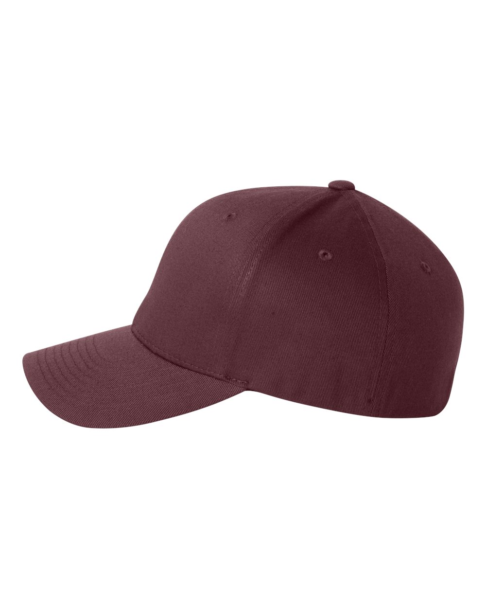 Cotton Blend Cap - Side - B26095533 - Maroon
