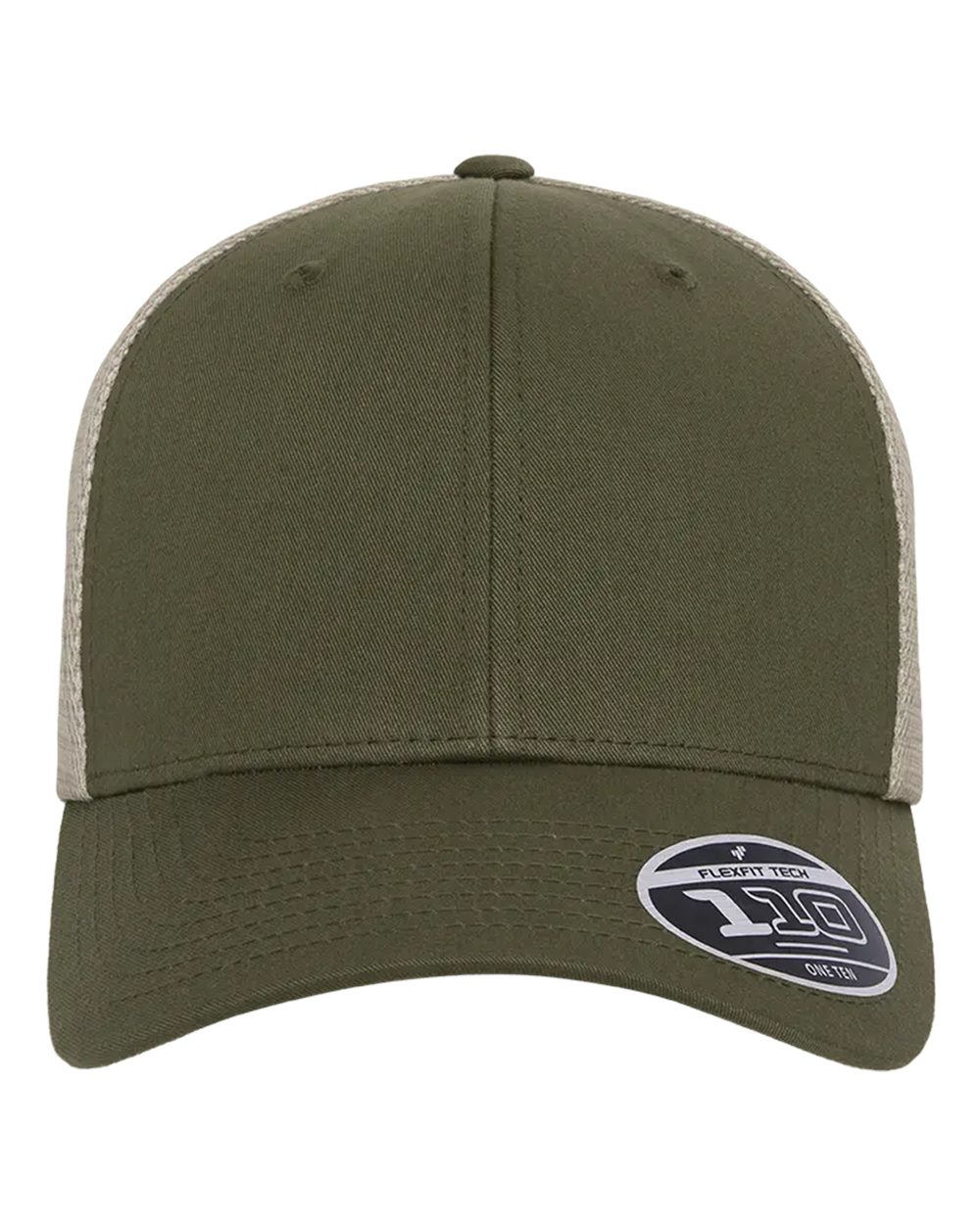 110® Mesh-Back Cap - Front - B04095420 - Olive/ Khaki