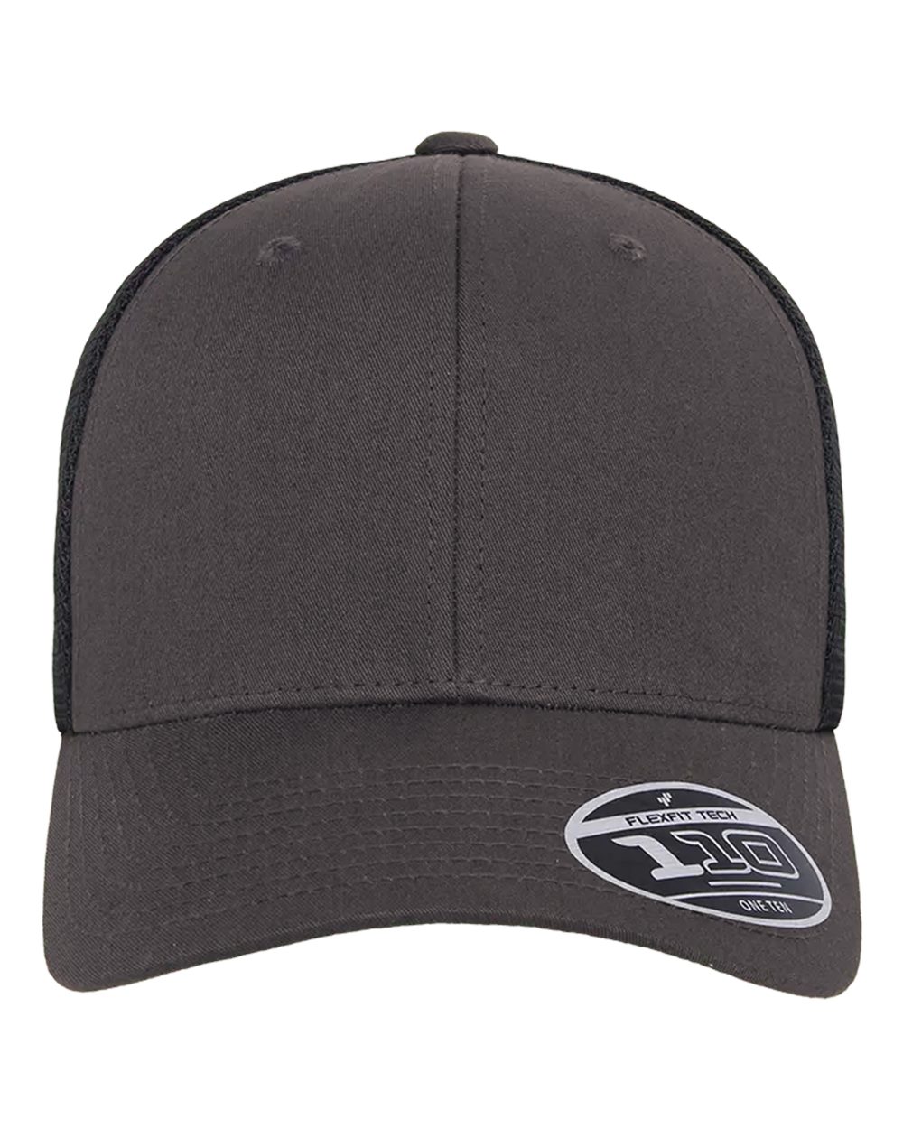110® Mesh-Back Cap - Front - B04095470 - Charcoal/ Black