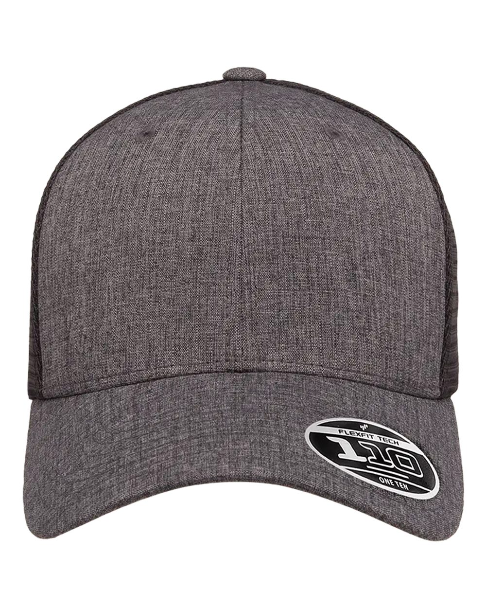 110® Mesh-Back Cap - Front - B04095590 - Melange Charcoal/ Black