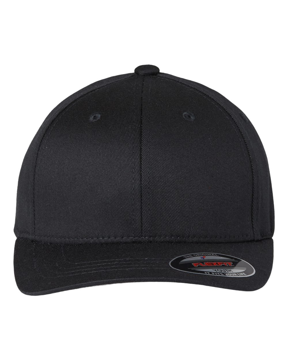 Youth Cotton Blend Cap - Front - B15295500 - Black