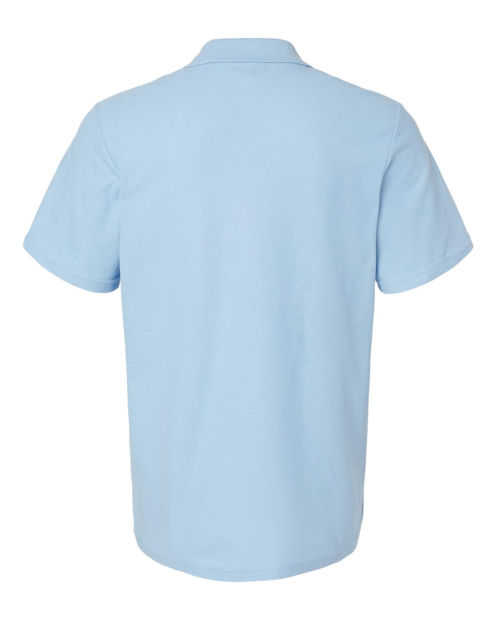 Men's Softstyle® Pique Polo - Back - B00460253 - Light Blue