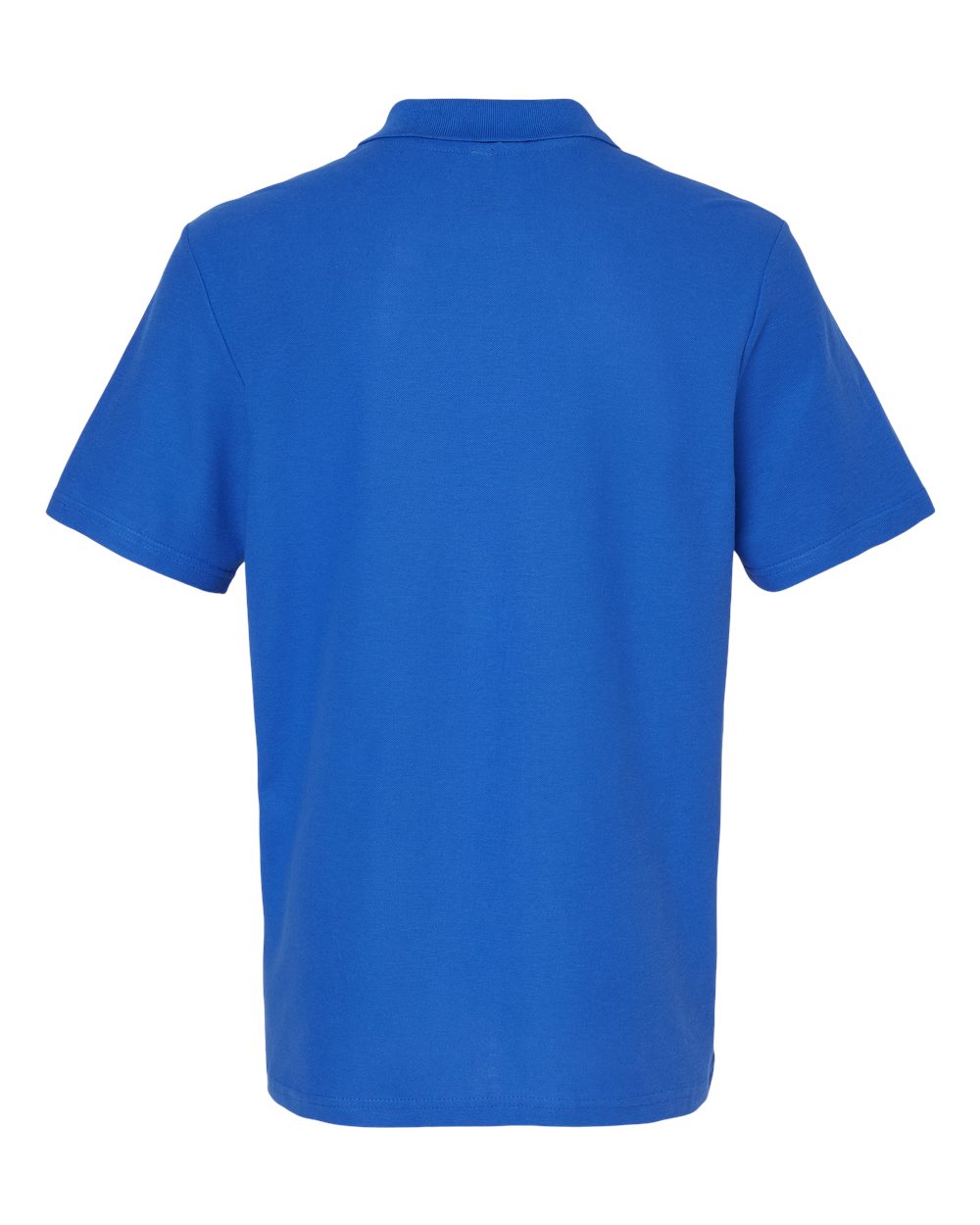 Men's Softstyle® Pique Polo - Back - B00460753 - Royal