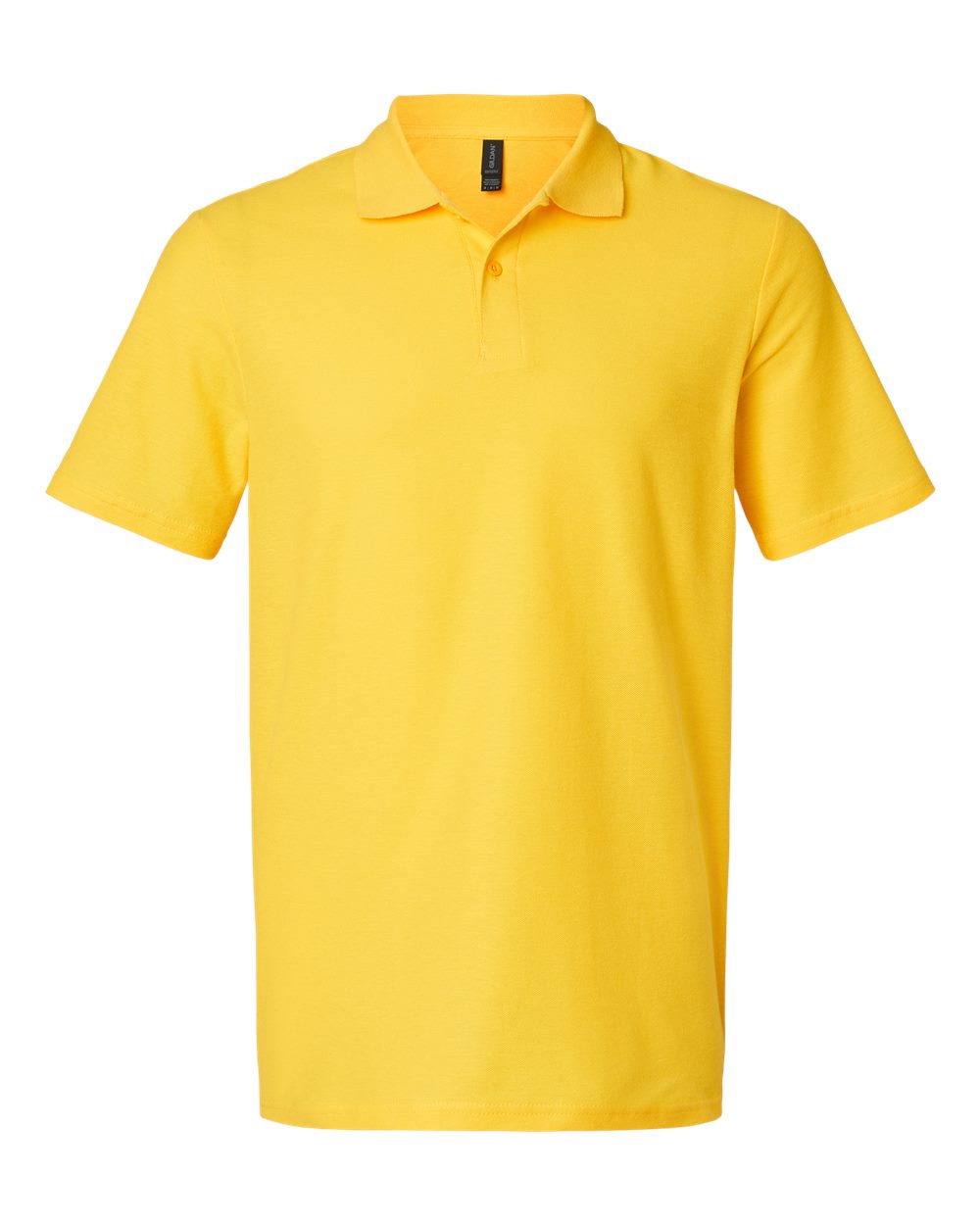 Men's Softstyle® Pique Polo - Front - B00460413 - Daisy