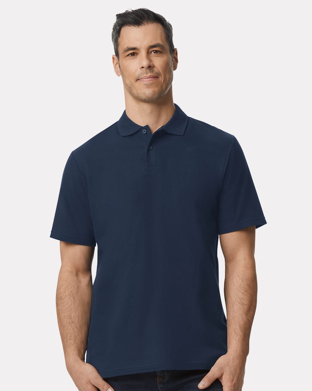 Men's Softstyle® Pique Polo - styleImage