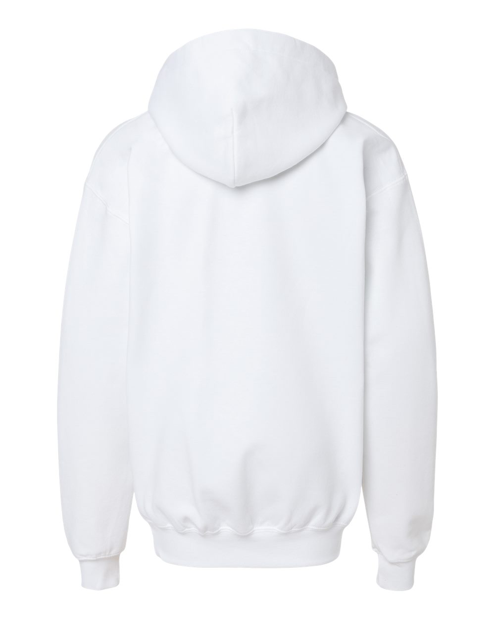 Youth Softstyle® Midweight Hooded Sweatshirt - Back - B00960002 - White