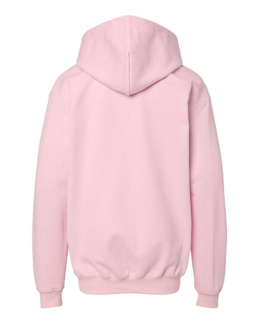 Youth Softstyle® Midweight Hooded Sweatshirt - Back - B00960302 - Light Pink