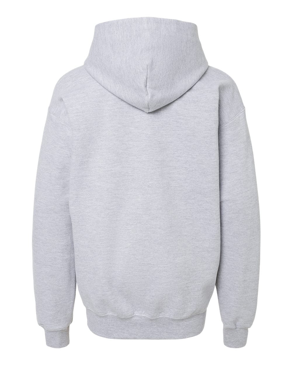 Youth Softstyle® Midweight Hooded Sweatshirt - Back - B00960582 - Sport Grey