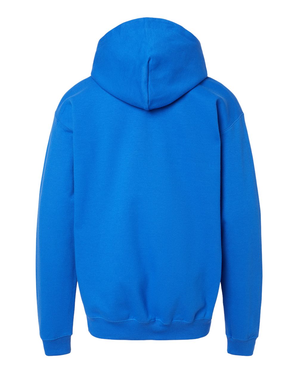 Youth Softstyle® Midweight Hooded Sweatshirt - Back - B00960752 - Royal