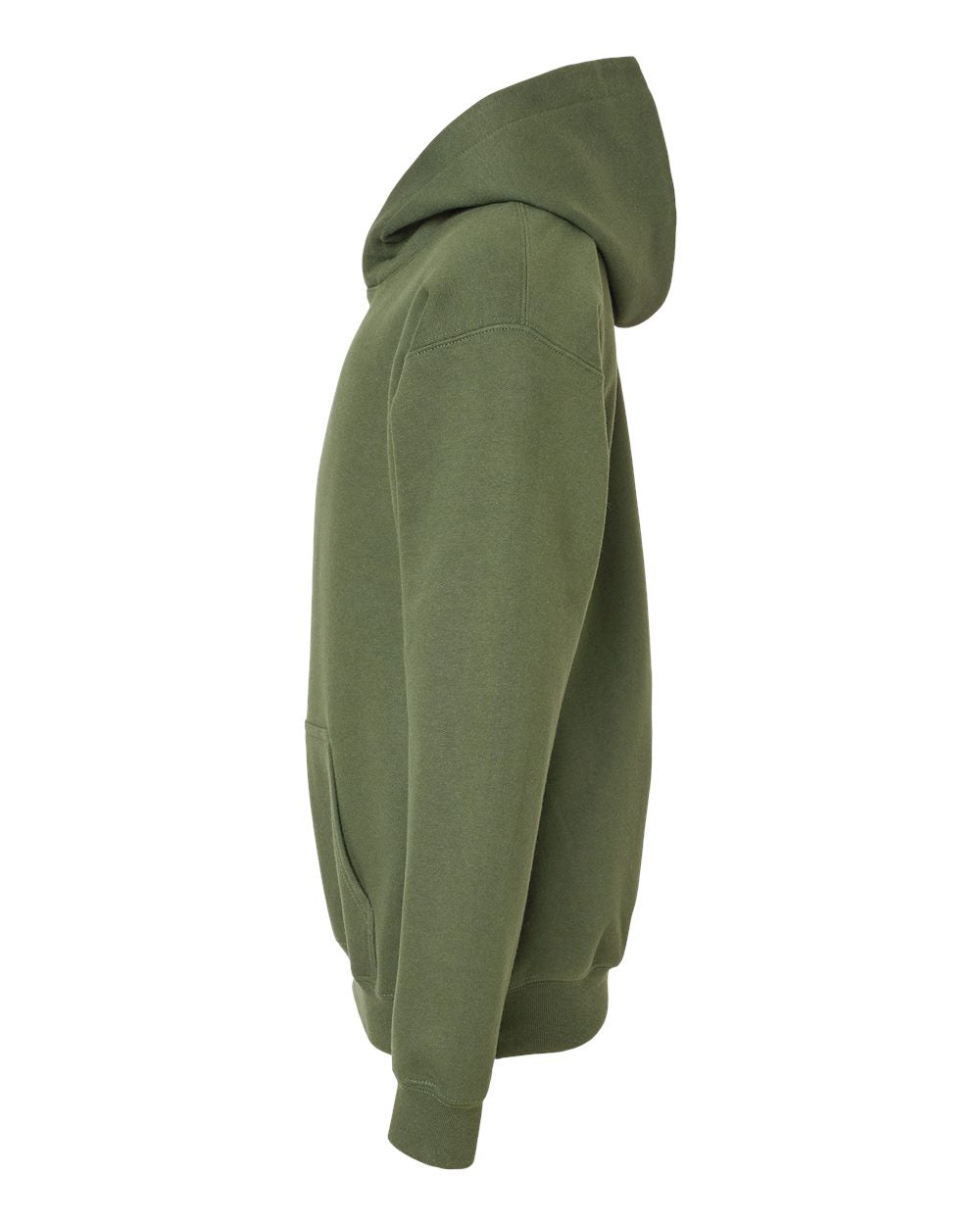 Youth Softstyle® Midweight Hooded Sweatshirt - DirectSide - B00960062 - Military Green