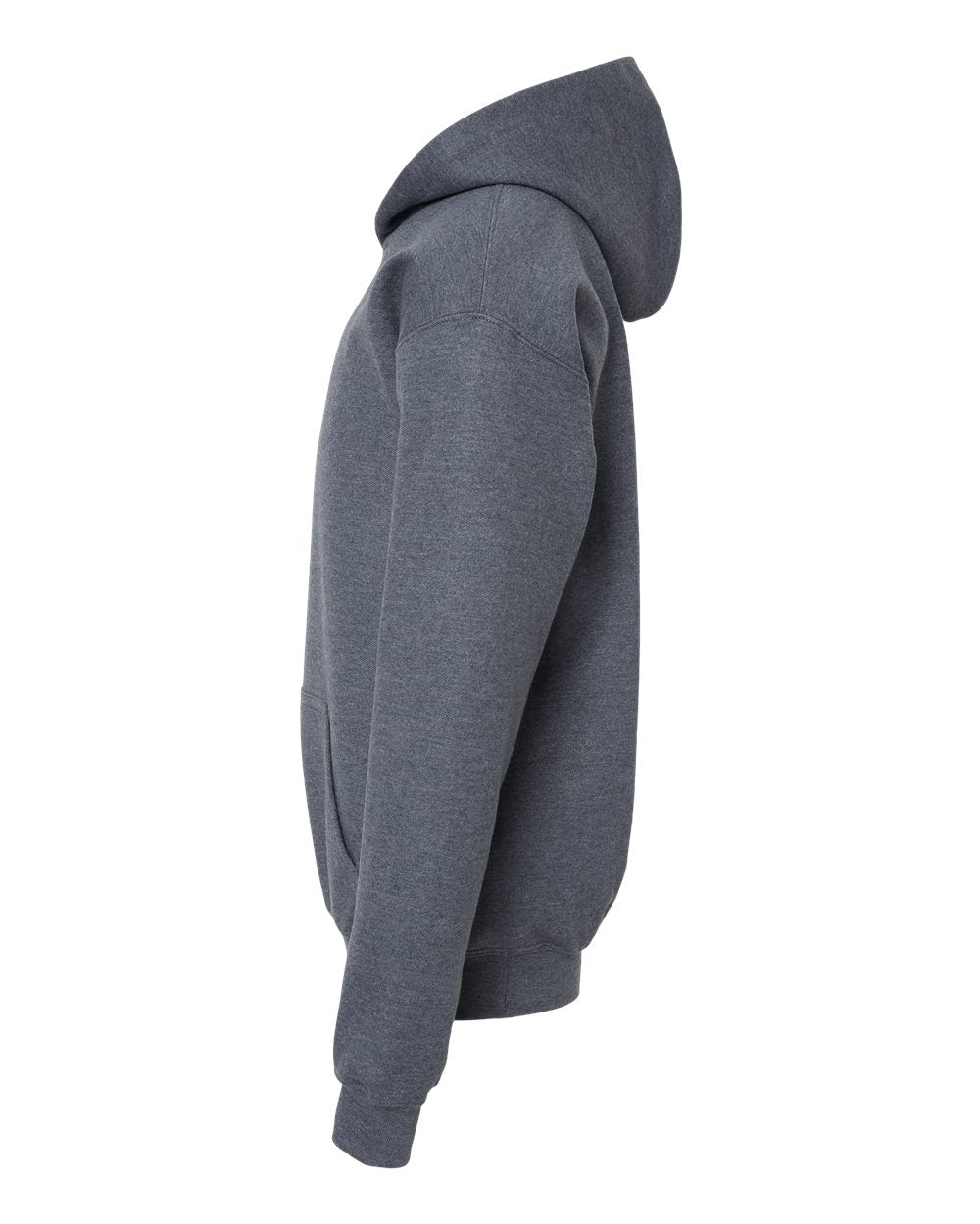 Youth Softstyle® Midweight Hooded Sweatshirt - DirectSide - B00960092 - Dark Heather