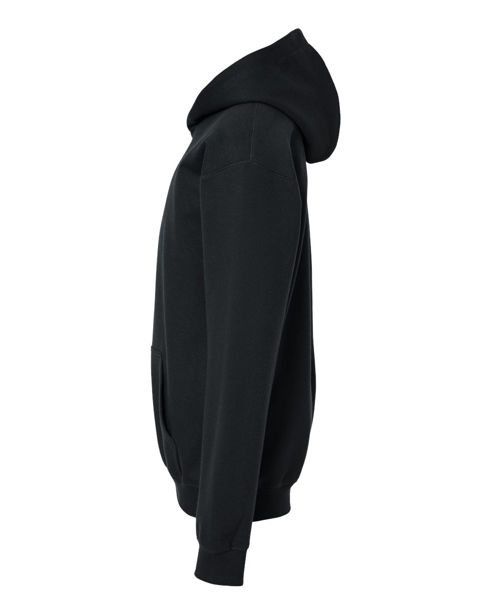 Youth Softstyle® Midweight Hooded Sweatshirt - DirectSide - B00960502 - Black