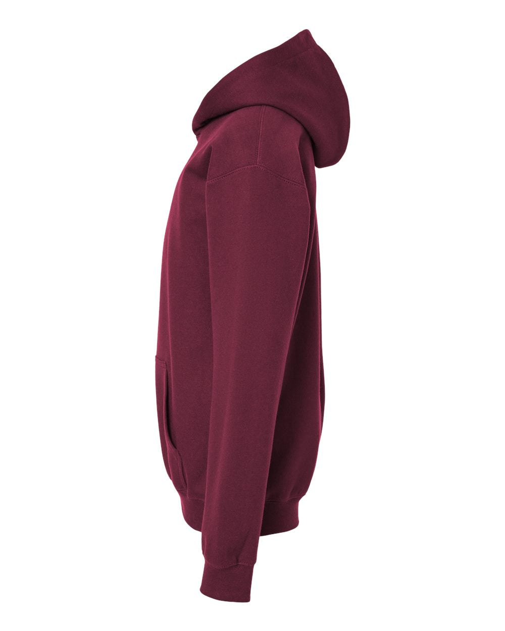 Youth Softstyle® Midweight Hooded Sweatshirt - DirectSide - B00960532 - Maroon