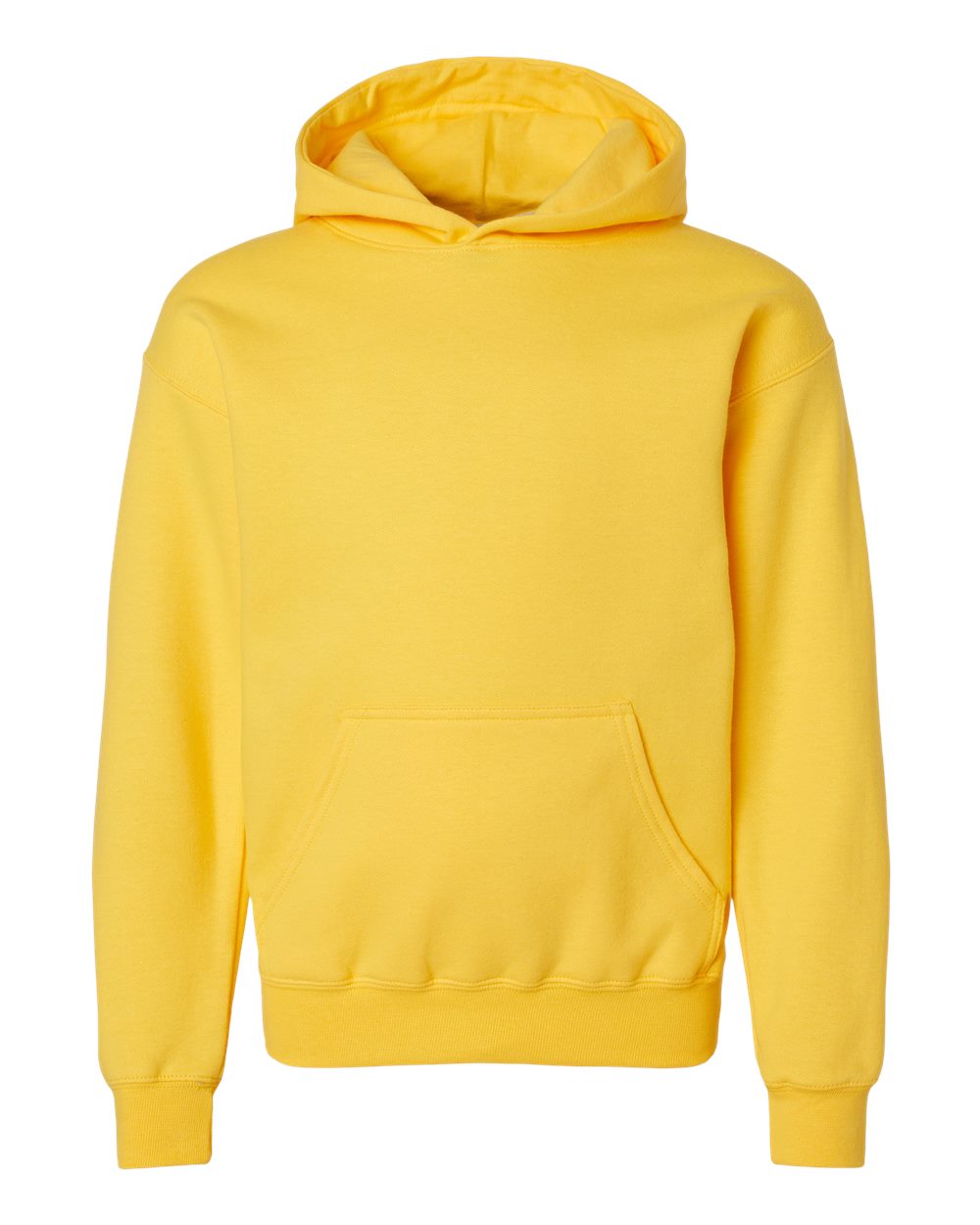 Youth Softstyle® Midweight Hooded Sweatshirt - Front - B00960402 - Daisy