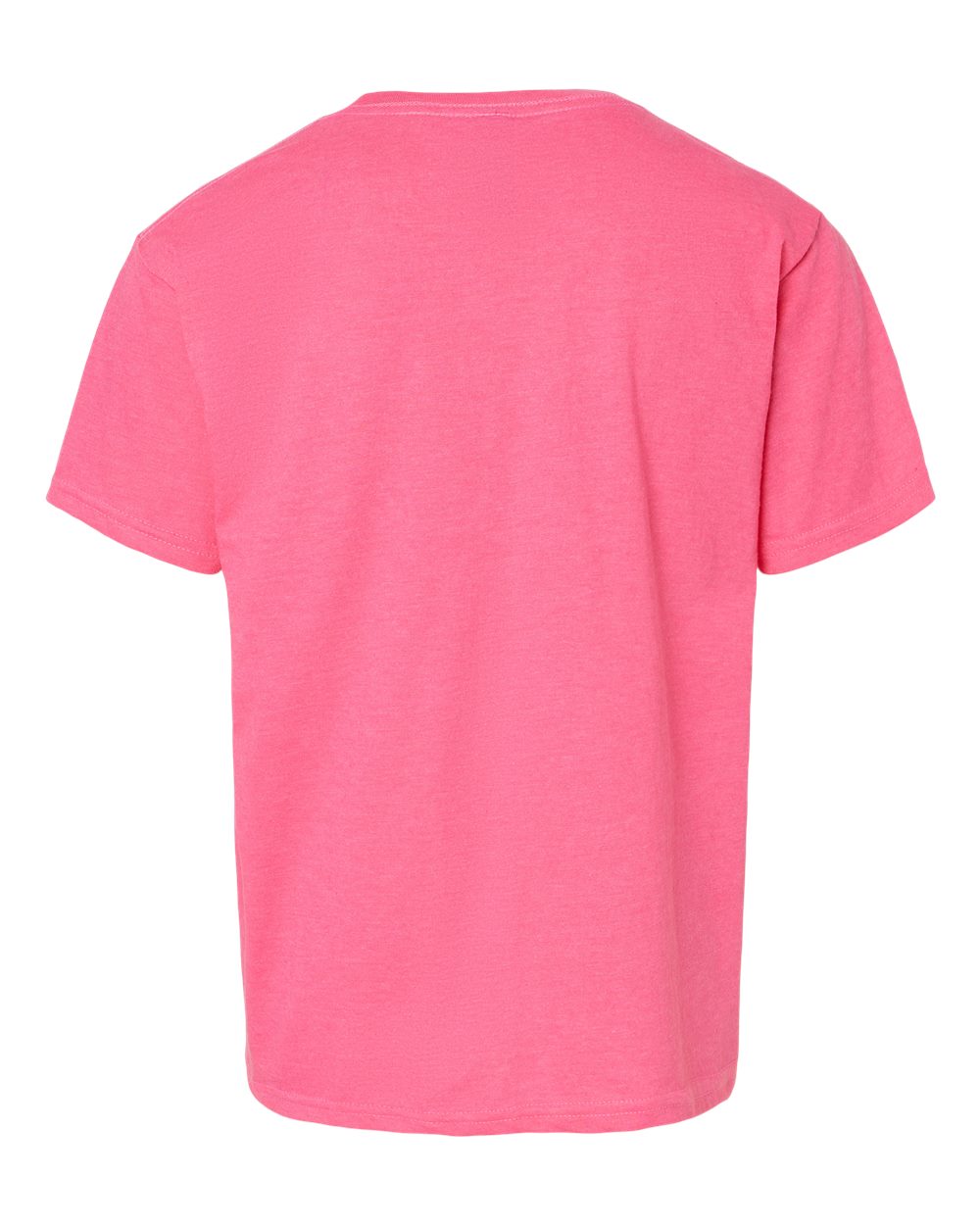 Youth Softstyle® CVC T-Shirt - Back - B02260112 - Pink Lemonade Mist