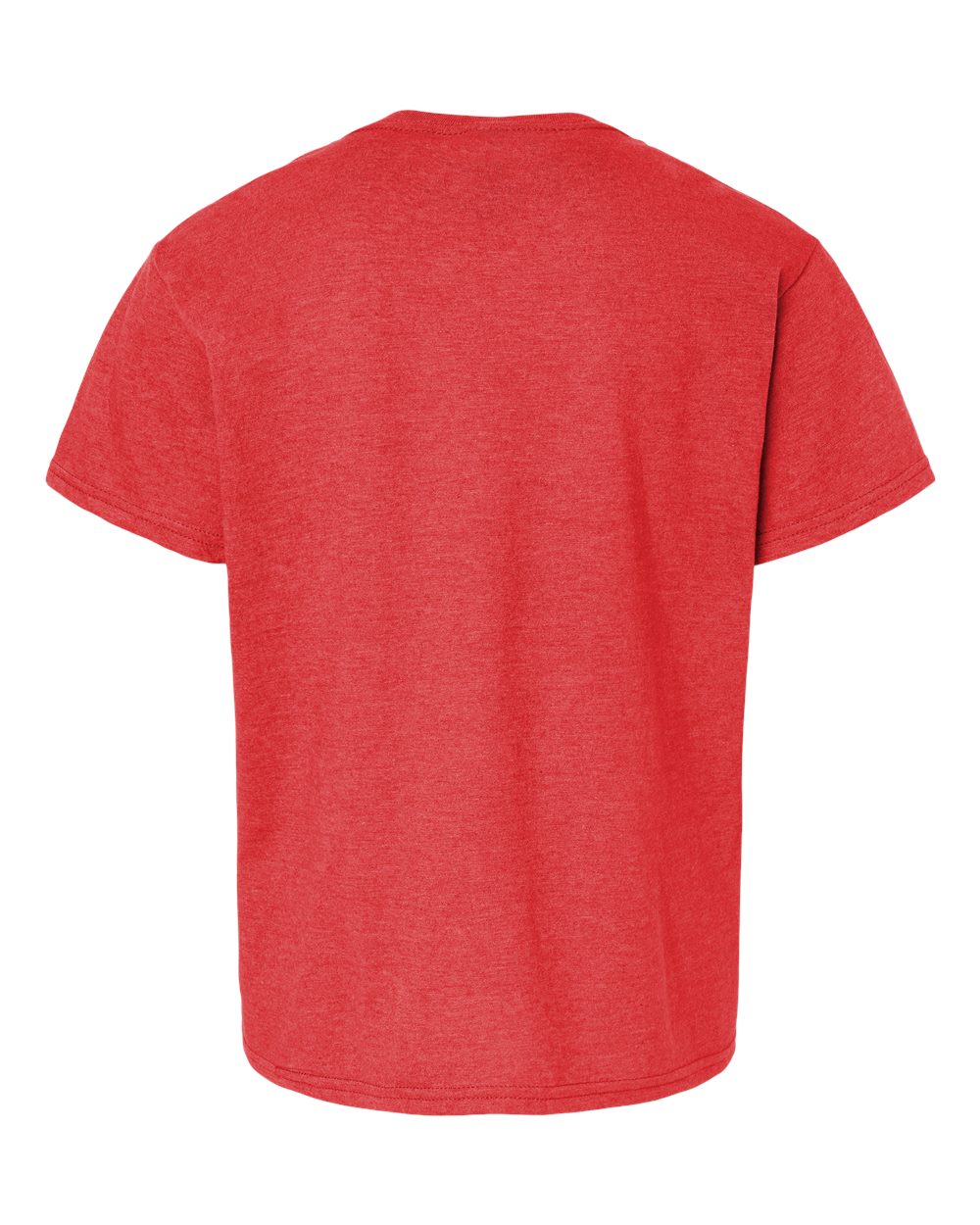 Youth Softstyle® CVC T-Shirt - Back - B02260702 - Red Mist