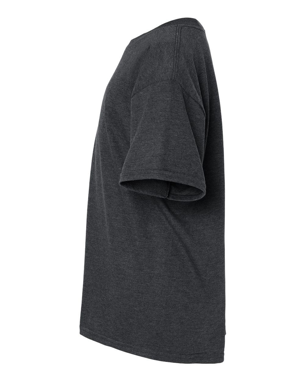 Youth Softstyle® CVC T-Shirt - DirectSide - B02260102 - Pitch Black Mist