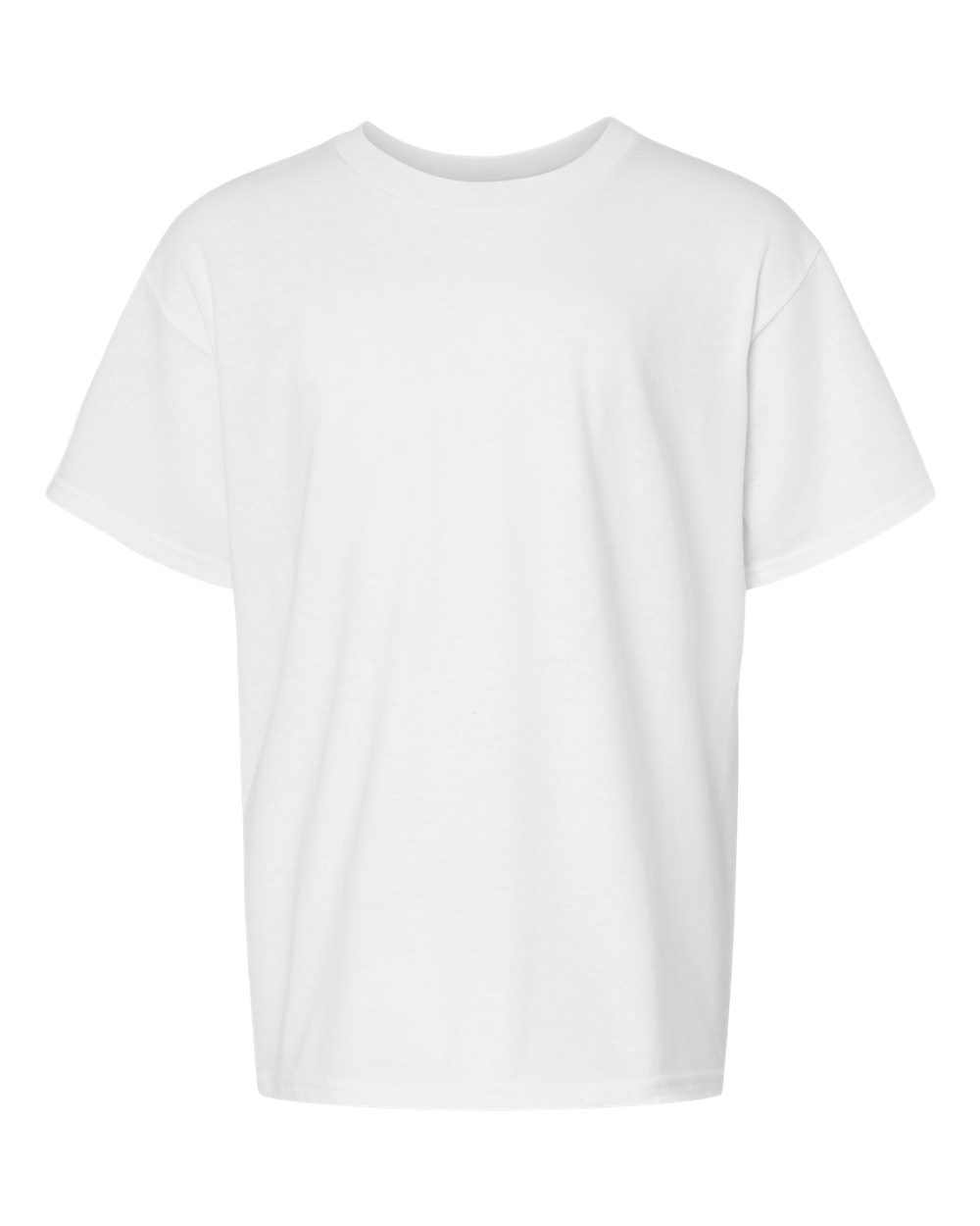 Youth Softstyle® CVC T-Shirt - Front - B02260002 - White