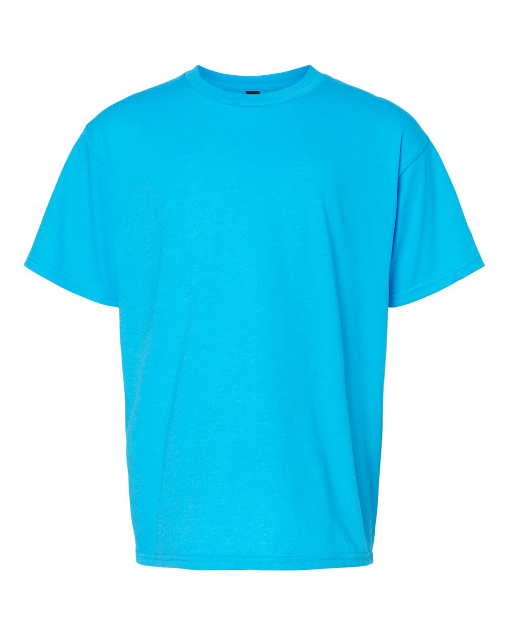 Youth Softstyle® CVC T-Shirt - Front - B02260252 - Caribbean Mist