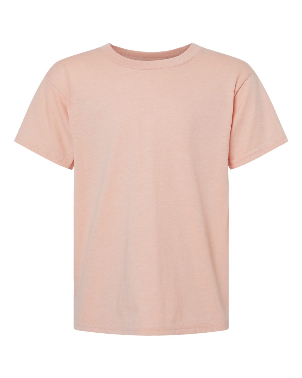 Youth Softstyle® CVC T-Shirt - Front - B02260302 - Dusty Rose