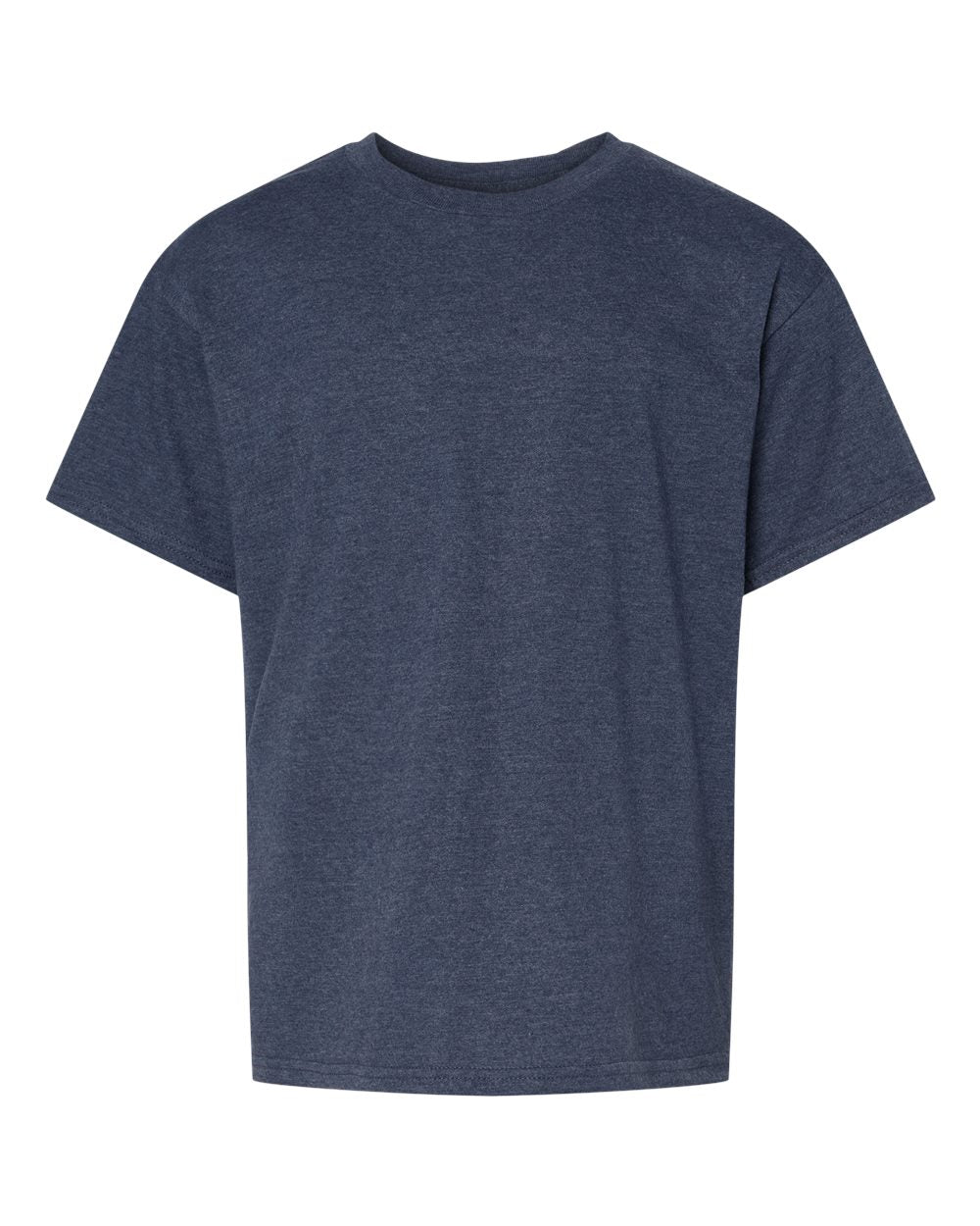Youth Softstyle® CVC T-Shirt - Front - B02260652 - Navy Mist