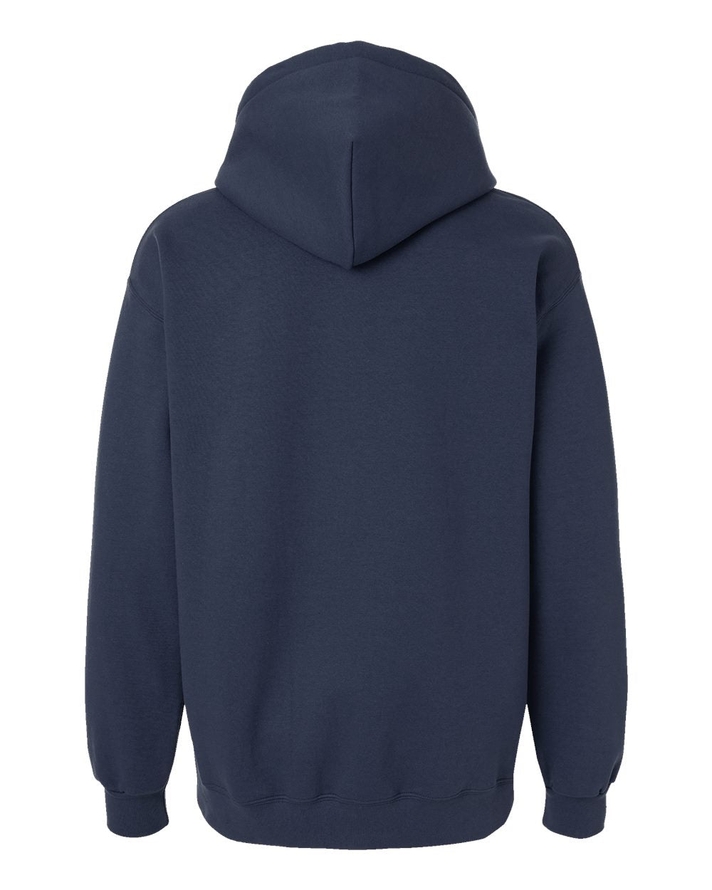 Unisex Hammer™ Maxweight Hooded Sweatshirt - Back - B02460253 - Blue Dusk