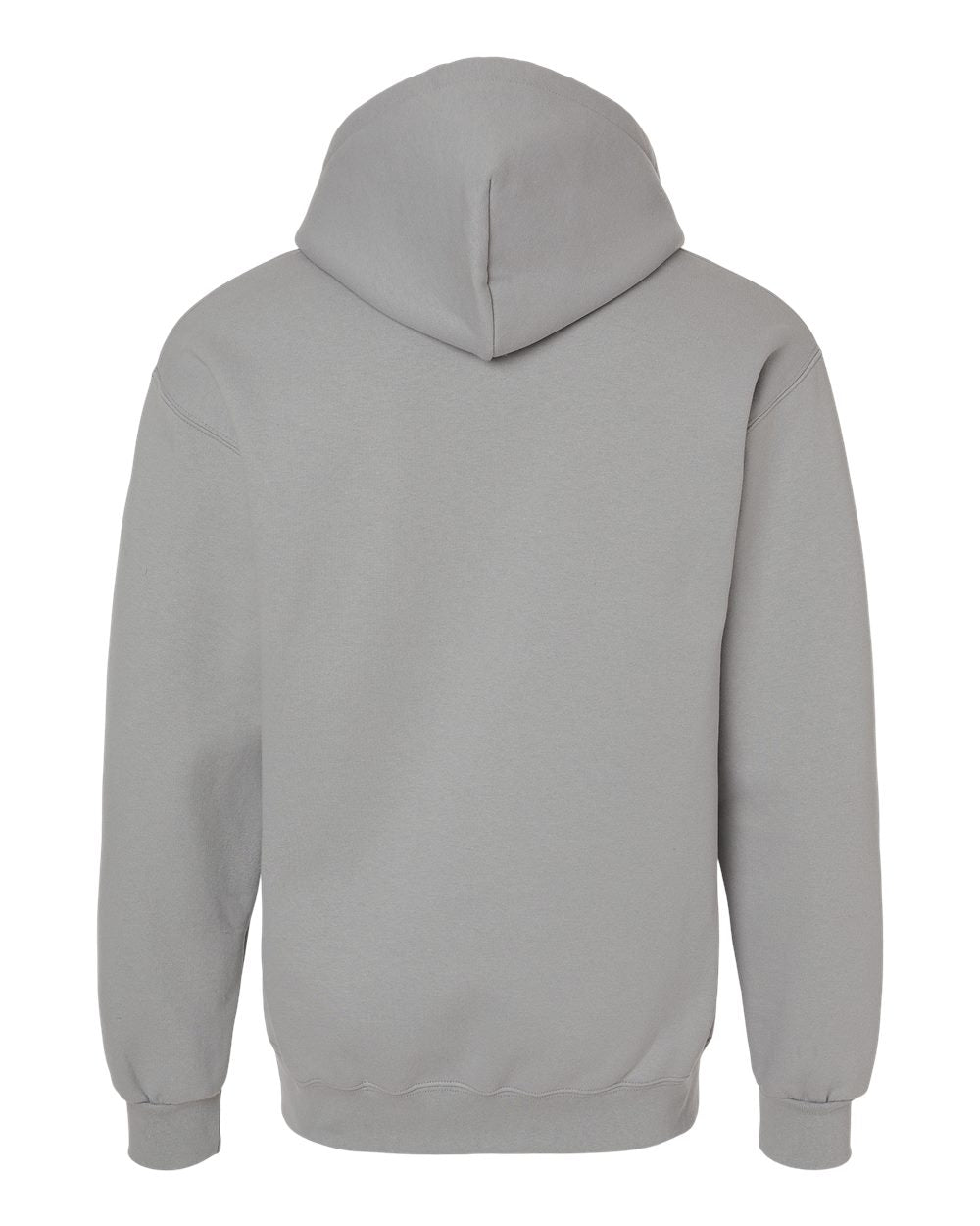 Unisex Hammer™ Maxweight Hooded Sweatshirt - Back - B02460593 - Gravel