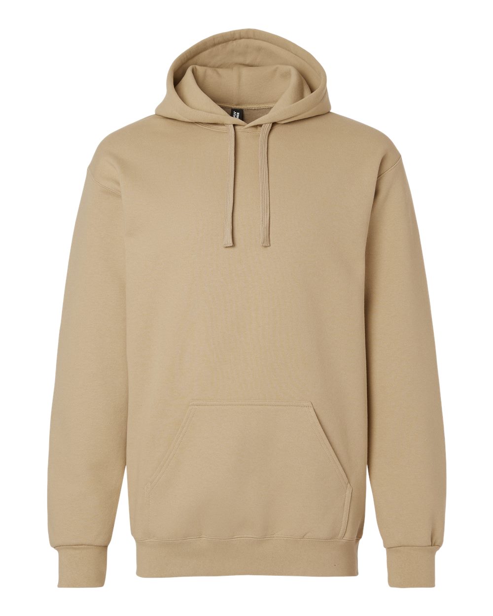 Unisex Hammer™ Maxweight Hooded Sweatshirt - Front - B02460243 - Tan