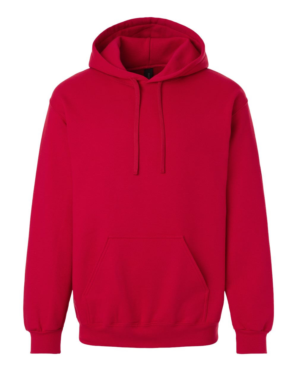 Unisex Hammer™ Maxweight Hooded Sweatshirt - Front - B02460703 - Cherry Red