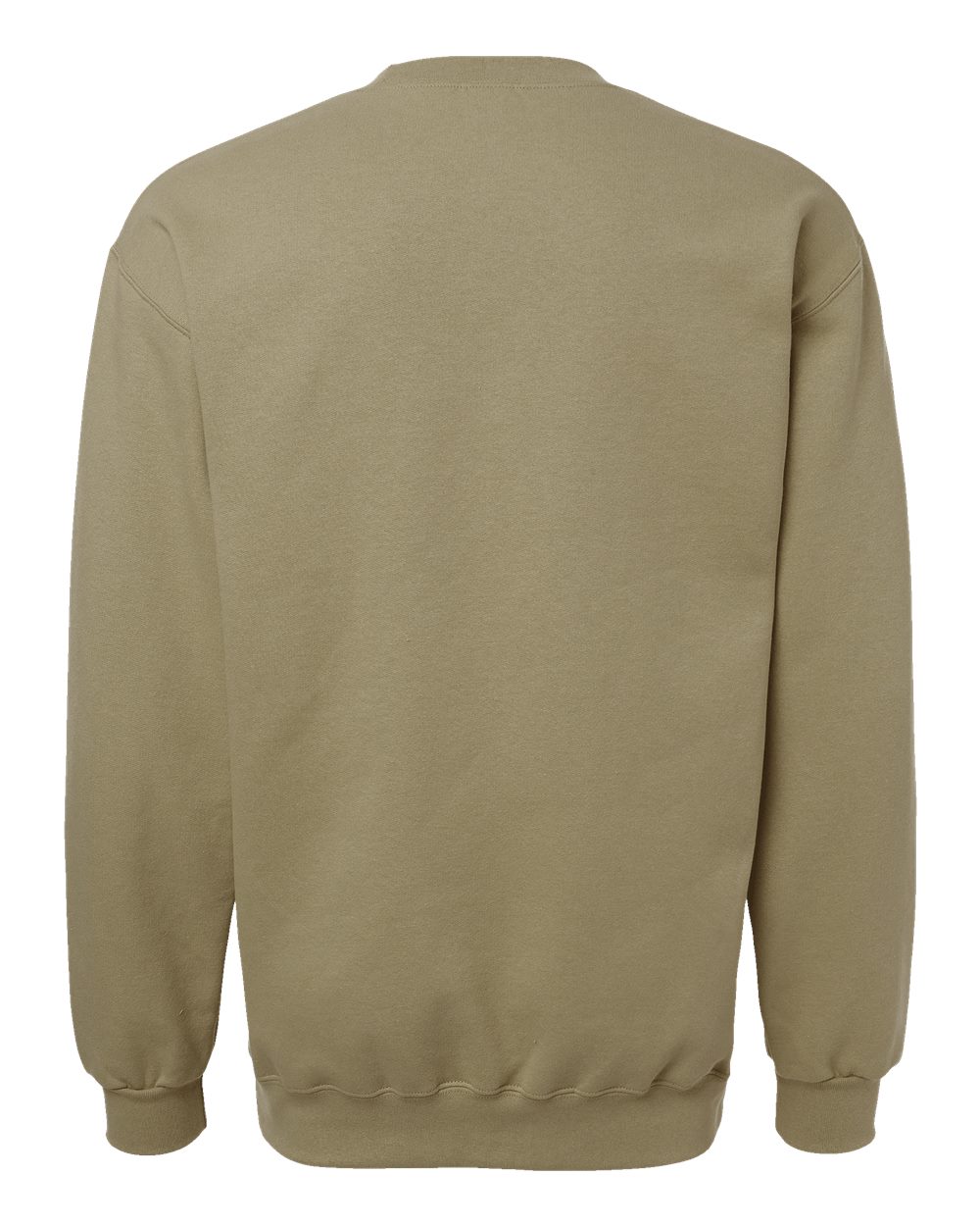 Unisex Hammer™ Maxweight Crewneck Sweatshirt - Back - B02560543 - Olive