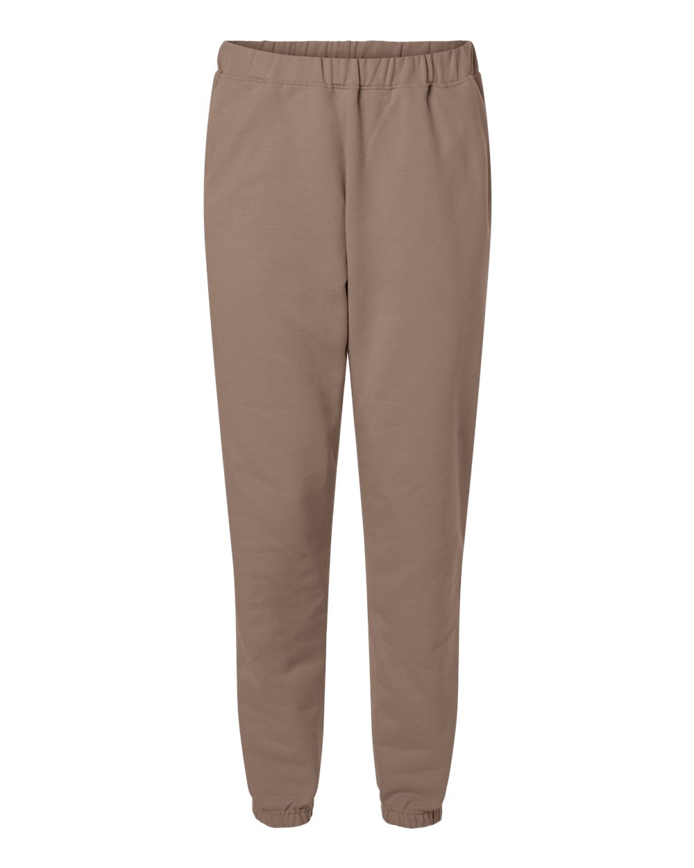 Unisex Softstyle® Midweight Pocket Sweatpants - Front - B02960553 - Brown Savana