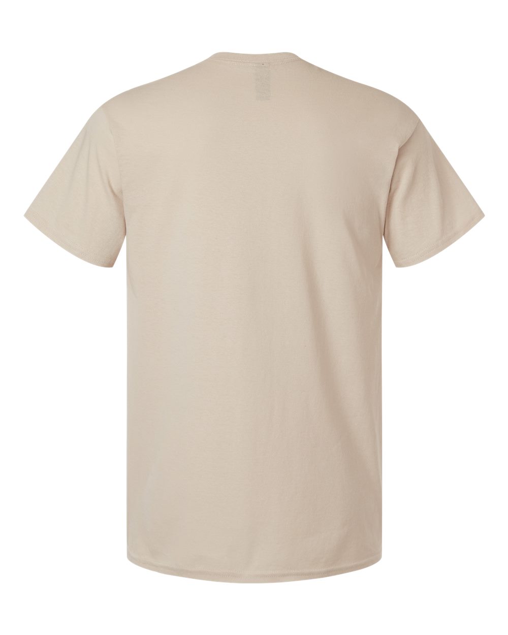 Unisex Light Cotton T-Shirt - Back - B02860242 - Sand